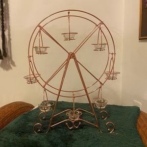ferris wheel tea light holder / propagation station!!